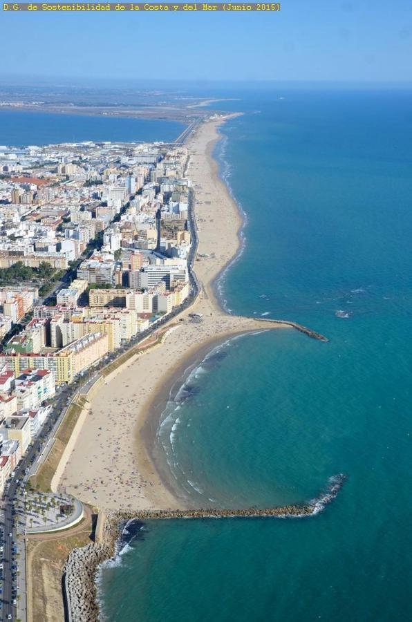 Apartmán Paseo Maritimo De Cádiz Exteriér fotografie